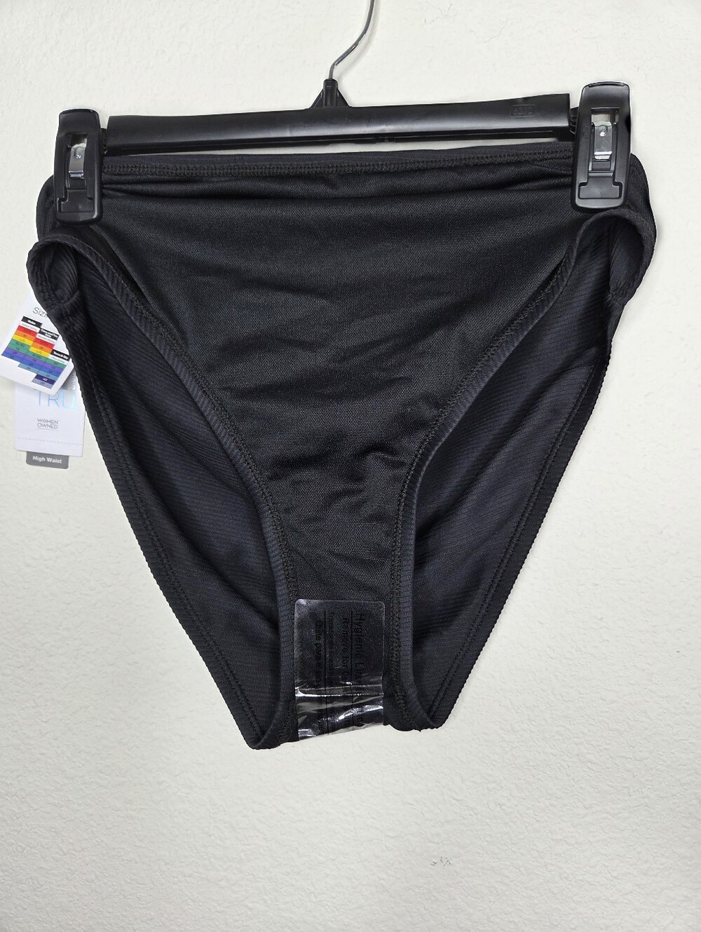 Time and Tru Black High-Waist 2 Piece  bathing suit. Mismatched Size.